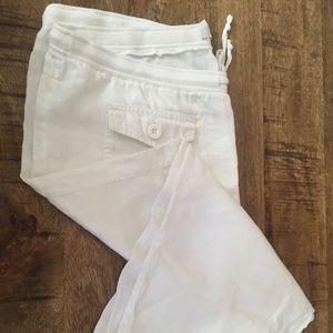 Charlotte Rousse Linen Capris